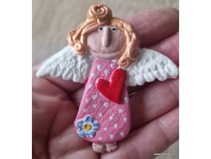 Magnet andělka Růženka