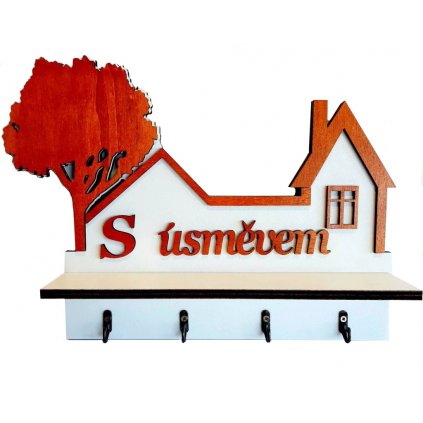 Věšák na klíče" S ÚSMĚVEM"