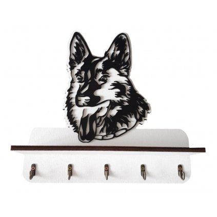 Věšák na klíče "VLČÁK"