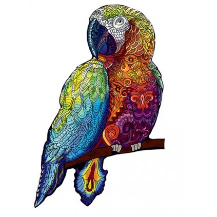 Puzzle papoušek 1