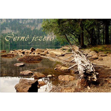 Puzzle Černé jezero