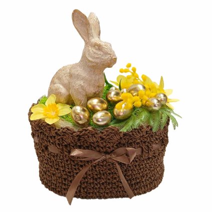 Velikonoční dekorace  KRALIK a jarní květ  dekorace KRALIK a jarní květ