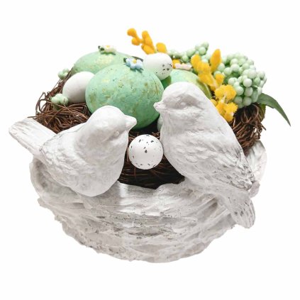 Velikonoční dekorace ''jaro s ptáčci''  Velikonoční dekorace ''jaro s ptáčci''