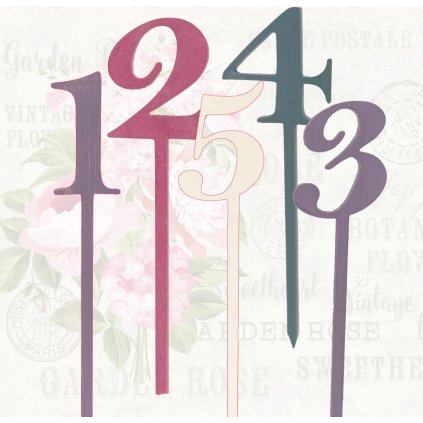 Jednociferná čísla 1-5