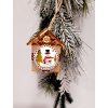 Vánoční dekorace - svítící domeček