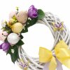 Velikonoční věneček - bílý /5  Velikonoční věneček - bílý /5