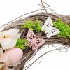Velikonoční věnec na pověšení s ptačkem  věnec na pověšení s ptačkem