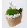 Velikonoční košík - králik s mrkvičkou