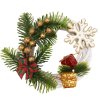Adventní věnec zlatobílý  Adventní věnec zlatobílý