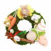 Velikonoční mechový věnec s pomlázkou  zdobený mechový  věnec Ø 20 cm