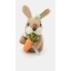 Velikonoční dekorace kralik s mrkvičkou  Velikonoční dekorace kralik s mrkvičkou