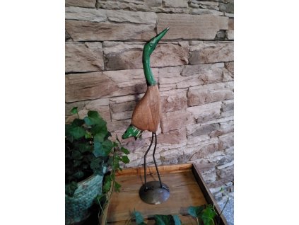 Dekorace industriální - pták