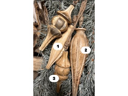 Dřevěná dekorace 2