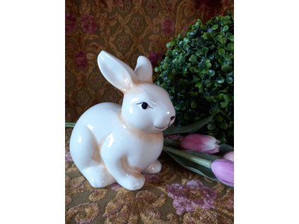 zajíček keramika