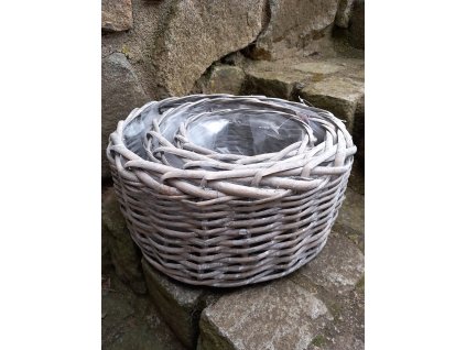 obal na květiny sada 3 ks