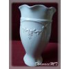 váza keramická bílá dak2