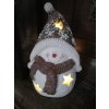 sněhulák na svíčku 30 cm