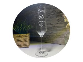 Sklenice na sekt - originální dárek