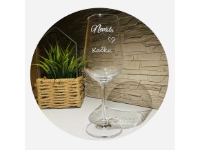 Nevěsta - sklenice svatební