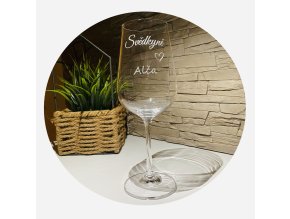 Svědek / Svědkyně - Sklenice pro svědky