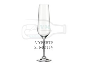 Sklenice na sekt - oslava