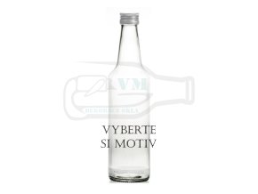 Věnování - pískovaná láhev
