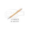 Dřevěná propiska s gravírováním