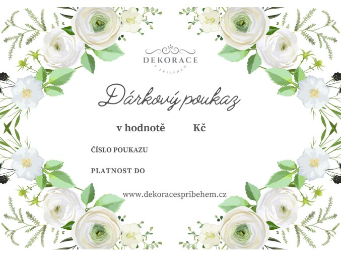 Dárkový poukaz 6