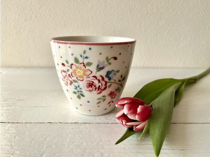 Hrnek na latte Belle white GreenGate
