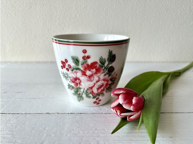 Hrnek na latte Charline white GreenGate