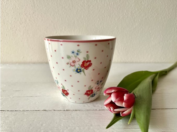 Hrnek na latte Eja white GreenGate