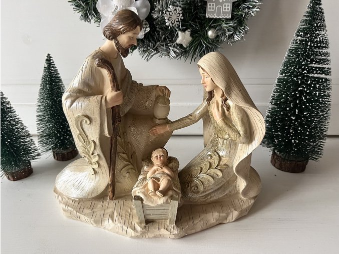 Vánoční betlém Svatá rodina 1