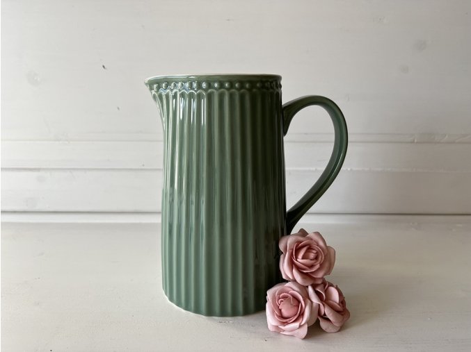 Dzban Alice dusty green GreenGate