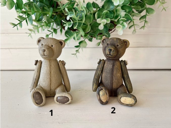 dekorace retro medvídek