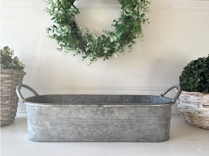 Plechová nádoba s uchy