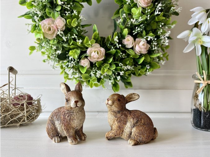 Velikonoční dekorace zajíček 5