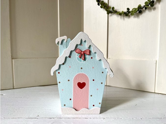 Vanocni domecek Laura modry GreenGate