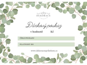 Dárkový poukaz 4