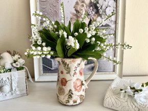 Keramicky dzban s ruzemi Floral Etel (2)