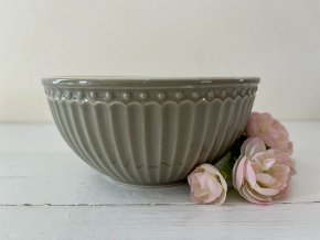 Porcelanova miska Alice warm grey GreenGate