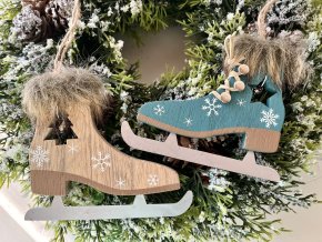 Dřevěné závěsné brusle