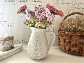 Porcelánový džbánek s motivem kapradí 6