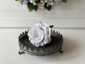 Šedý kovový dekorativní podnos 7