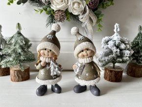 Dekorace děti s čepicí