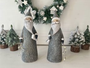 Dekorace Mikuláš s LED hvězdou 1