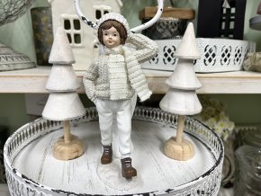 Dekorace zimní figurka 1