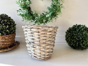 Proutěný květináč 1