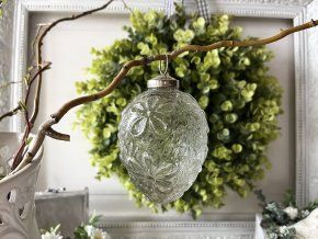 Skleněné vajíčko čiré