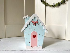 Vanocni domecek Laura modry GreenGate