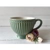 Hrnek na caj Alice dusty green GreenGate